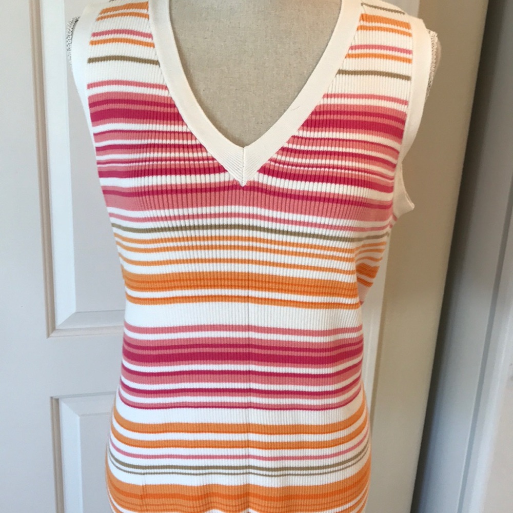 Liz Claiborne v neck top.